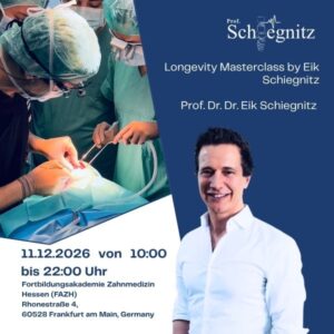 Longevity Masterclass by Eik Schiegnitz